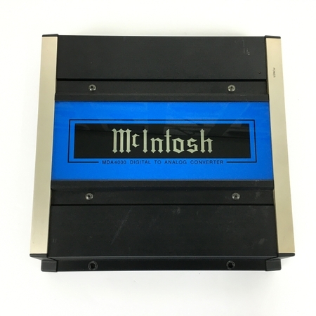 ジャンク McIntosh MDA4000 マッキントッシュ D/A コンバーター カー