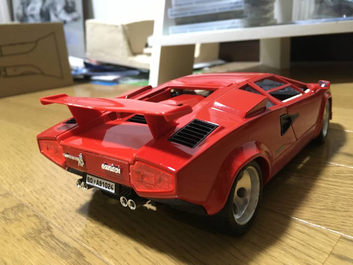 絶版！1/18 ランボルギーニ　カウンタック　5000 クワトロバルボーレ　1988 ブラーゴ　中古 ランボルギーニ カウンタック 京商 KYOSHO ORIGINAL クアトロ