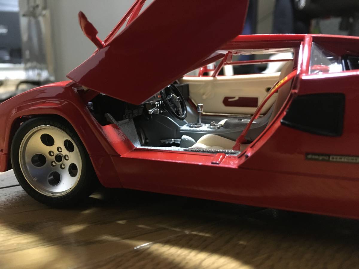 絶版！1/18 ランボルギーニ　カウンタック　5000 クワトロバルボーレ　1988 ブラーゴ　中古 ランボルギーニ カウンタック 京商 KYOSHO ORIGINAL クアトロ