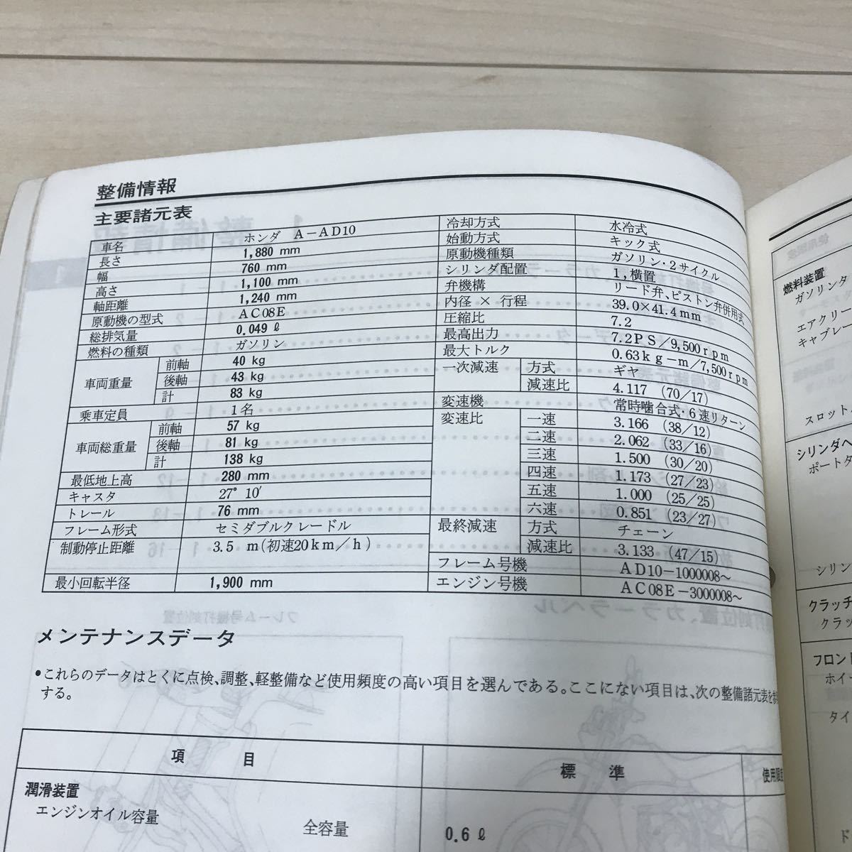 ホンダ CRM50 CRM80 サービス サービスマニュアル - 中古 正規 バイク