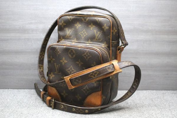 ジャンク品 ルイヴィトン モノグラム アマゾン ショルダーバッグ 
