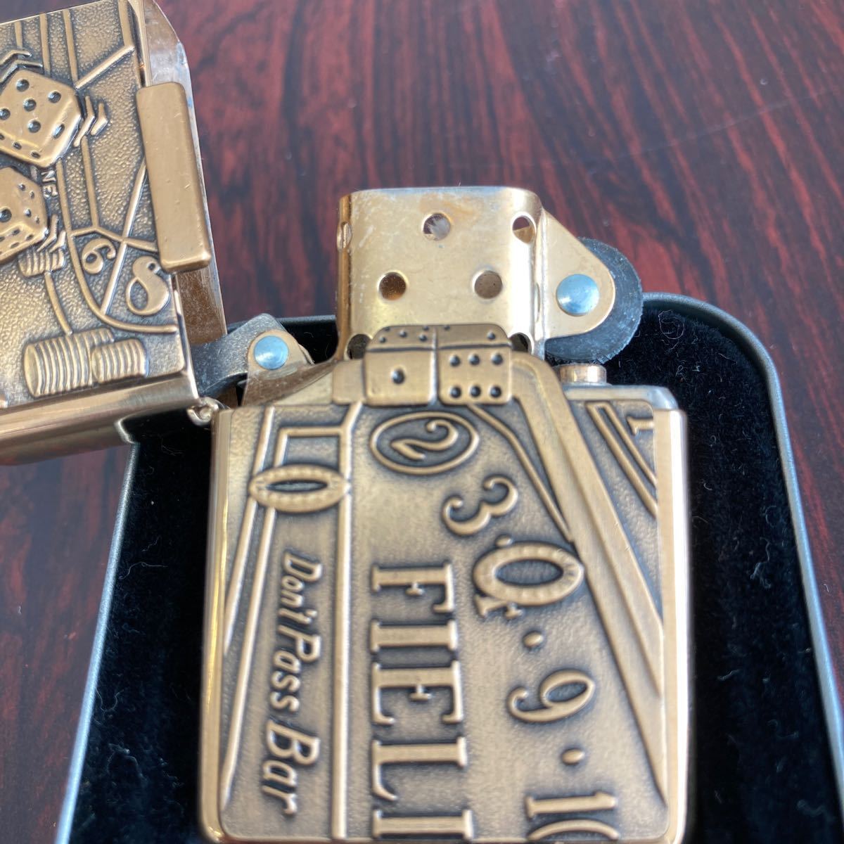 zippo ジッポー クラップス ダイス カジノ サイコロ 未使用 0 ジッポー 