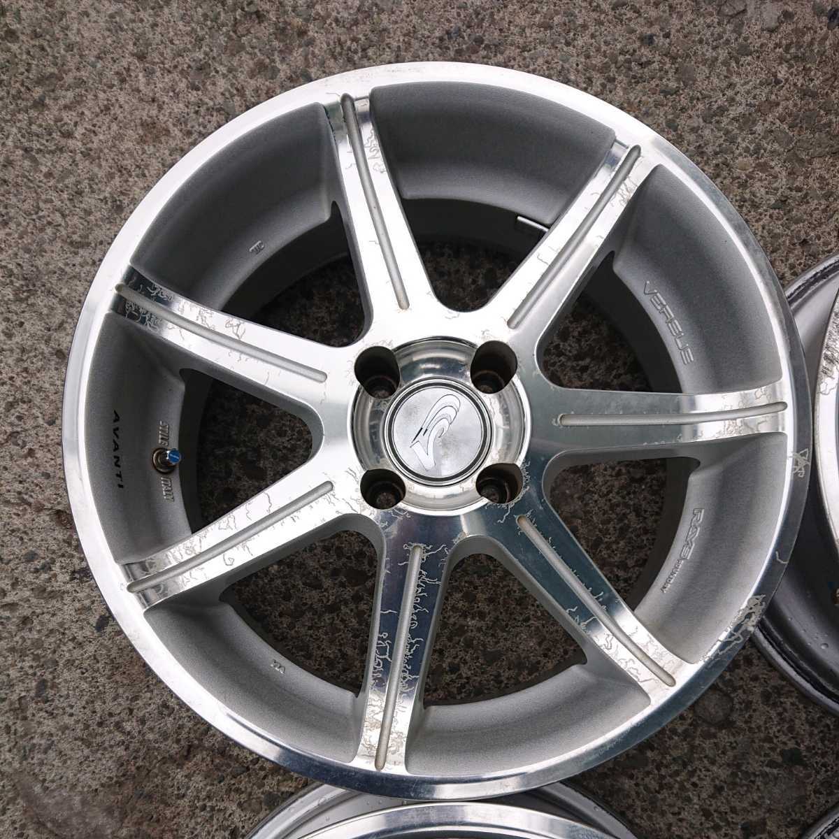 RAYS VERSUS AVANTI 16インチ 7.0JJ PCD100 4穴 4本 中古 レイズ 