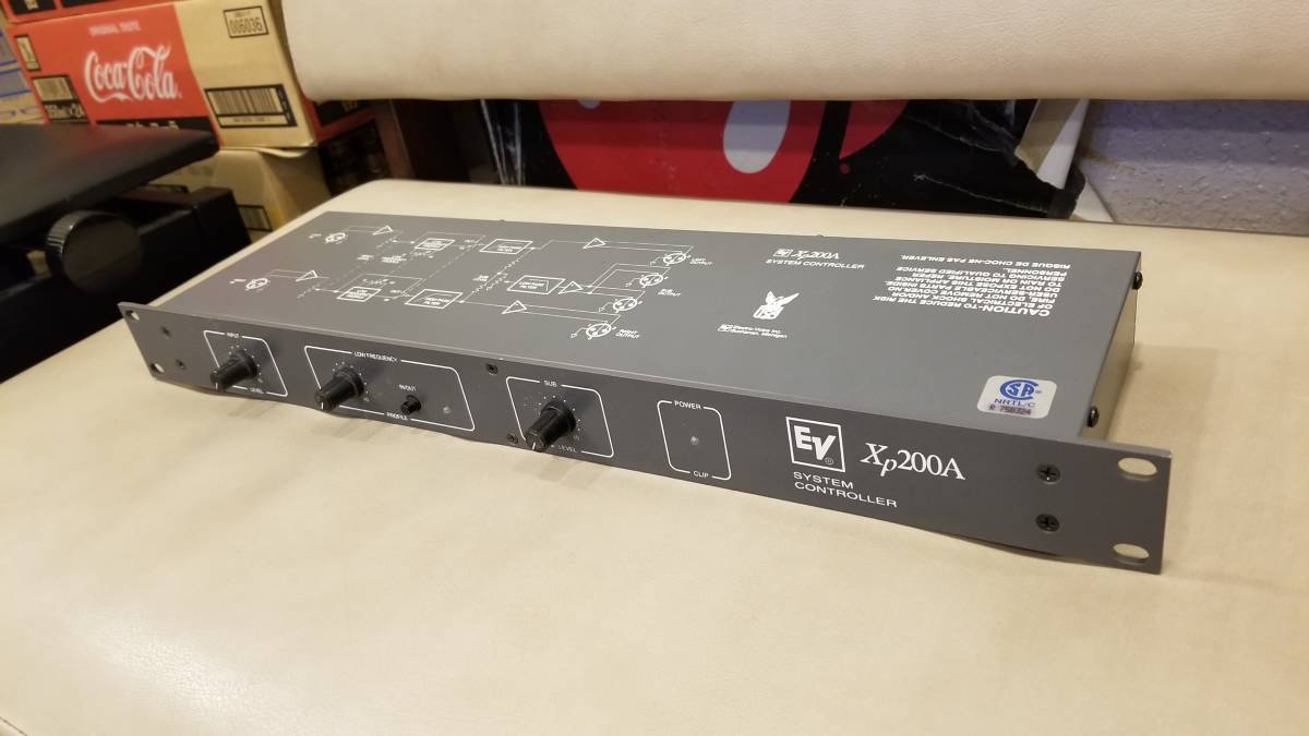 EV Electro XP200A システムコントローラー チャンネルデバイダー