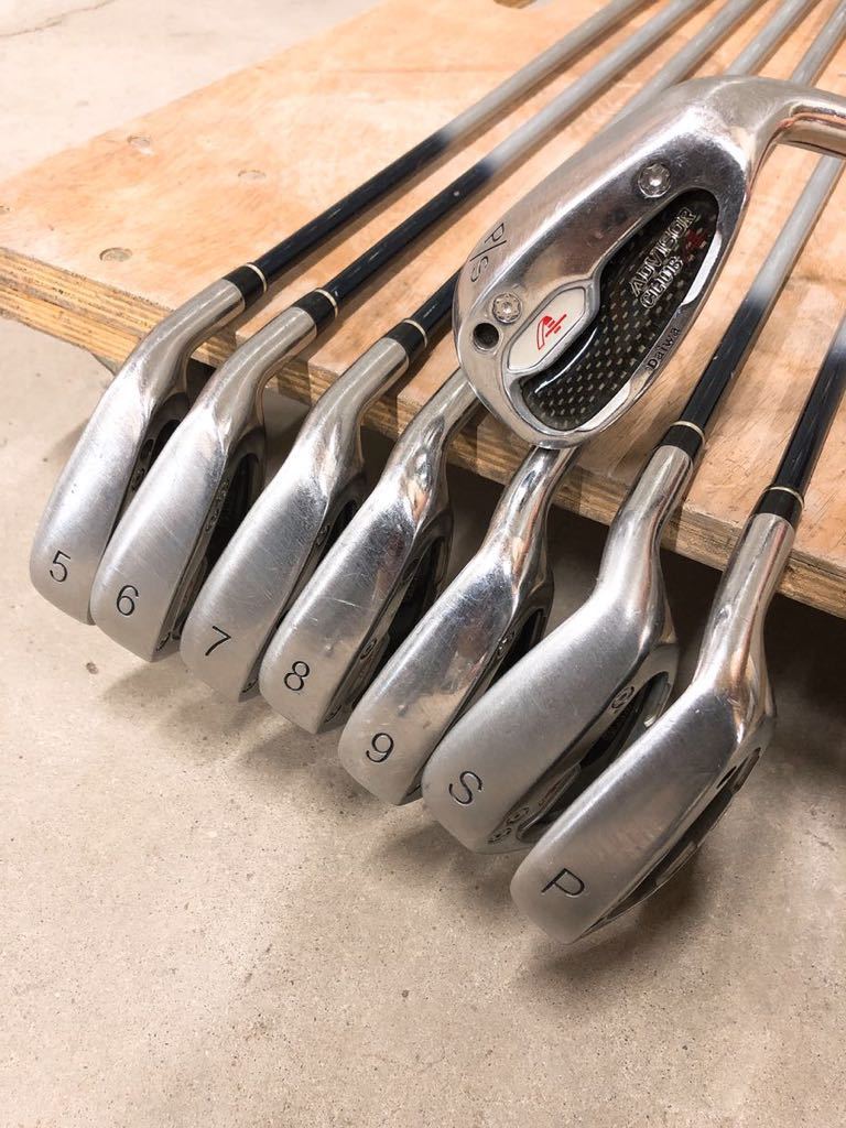 【品質保証，高品質】 Daiwa ダイワ ADVISOR CLUB 5I 9I S P P/S 8本セット 男性用 右利き ゴルフクラブ アイアンセット 1206え2 E 160(ダイワ)｜売買されたオークション情報、yahooの商品情報をアーカイブ公開 - オークファン 男性右きき用