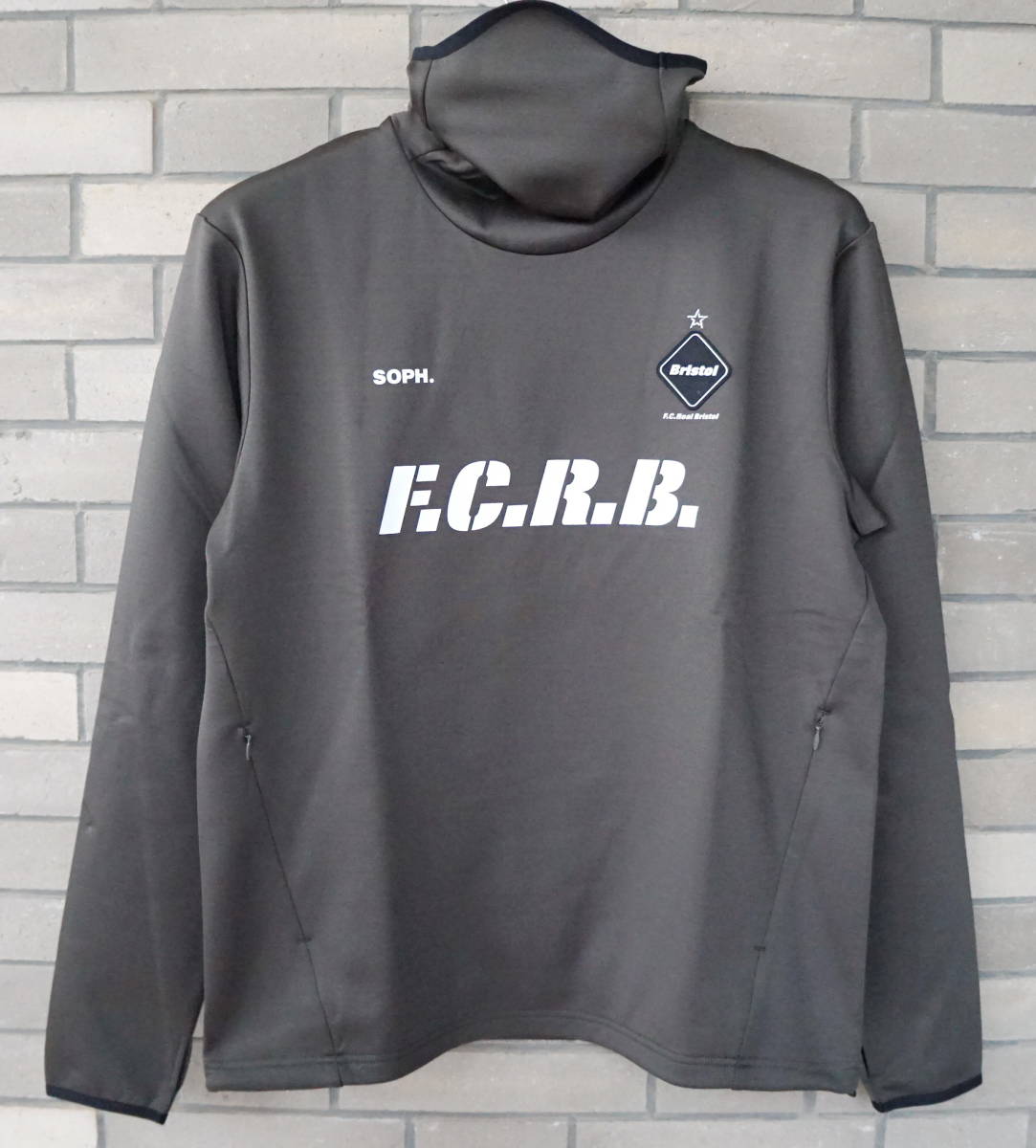 新品 2020今季 F.C.Real Bristol NECK GAITER TRAINING TOP Lカーキ