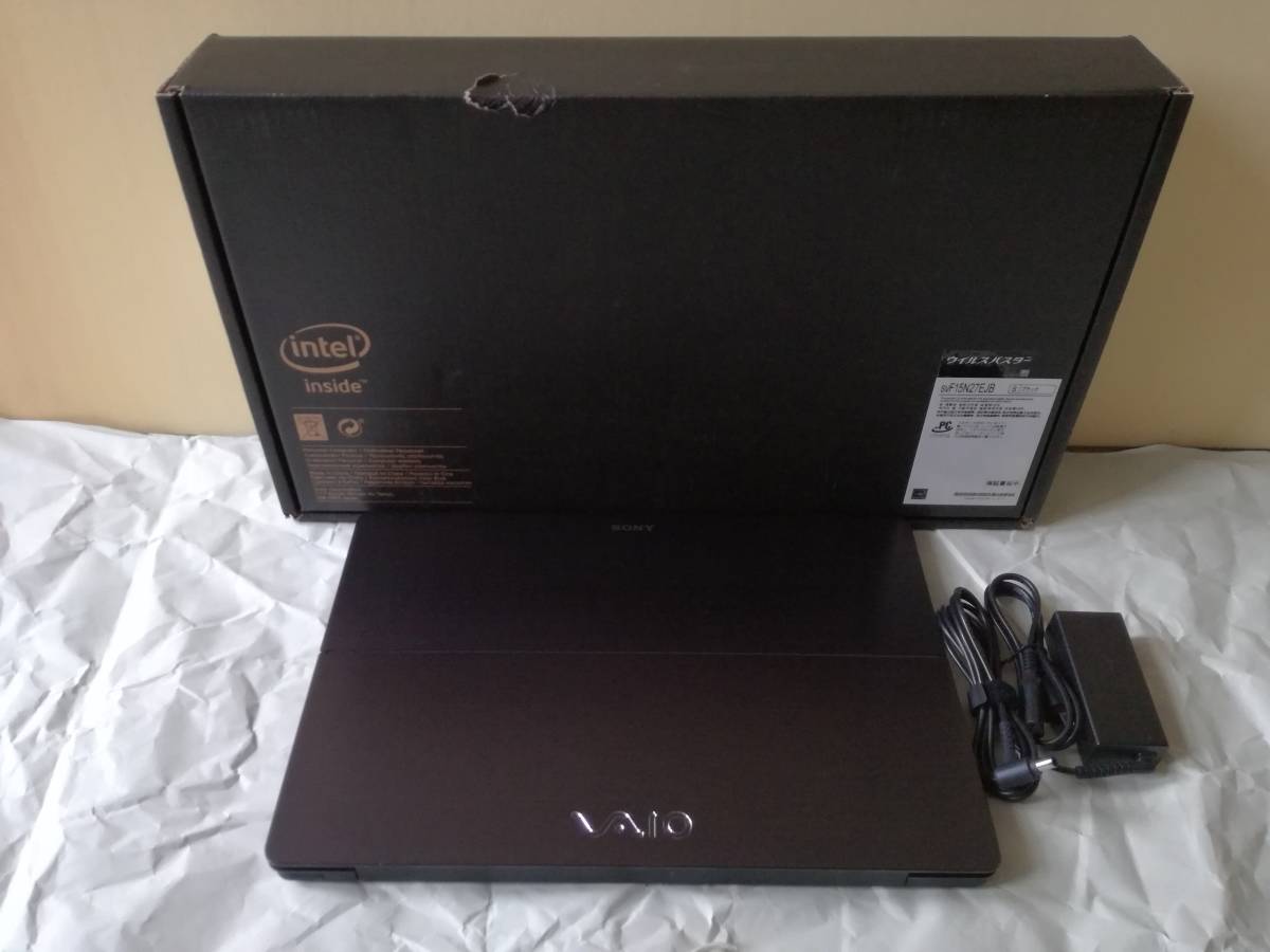 ②外箱おまけ付◇SONY VAIO ノートパソコン Fit15 SVF15N27EJB 4GB