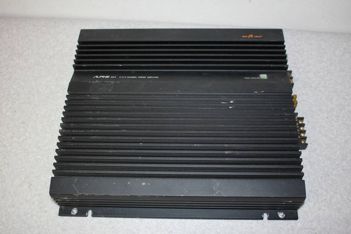 クリアランス特販 アルパイン MRV-F545 4chパワーアンプ 取り扱い説明