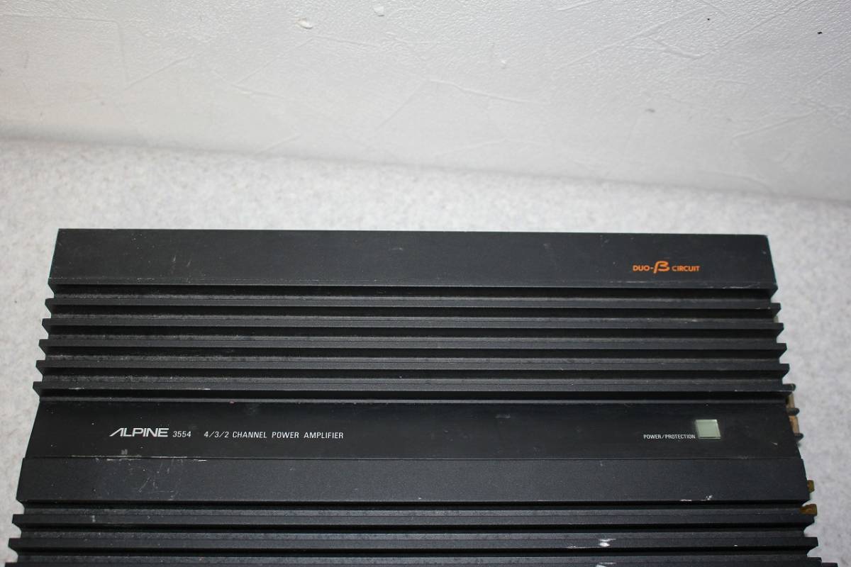 ALPINE 0 パワーアンプ カーオーディオ チャンネルパワーアンプ