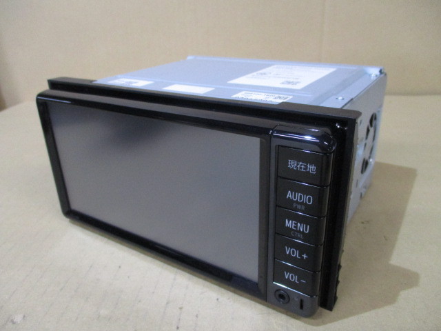 美品　純正　7インチナビ　NSCD-W66 NSCD-W66 トヨタ純正ナビ トヨタ SDカード 2018年 地図データ 0 月