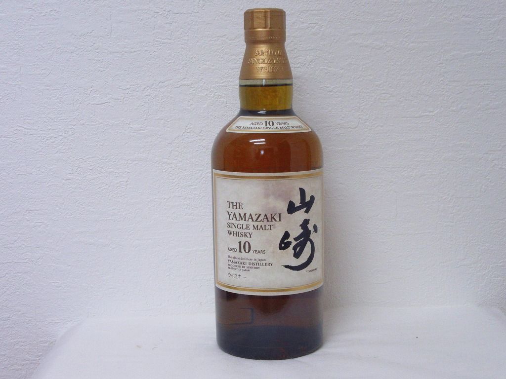 お得，大人気 終売品 サントリー 山崎１０年 SINGLE MALT WHISKY シングルモルトウイスキー 700ml(日本)｜売買されたオークション情報、yahooの商品情報をアーカイブ公開 - オークファン 日本