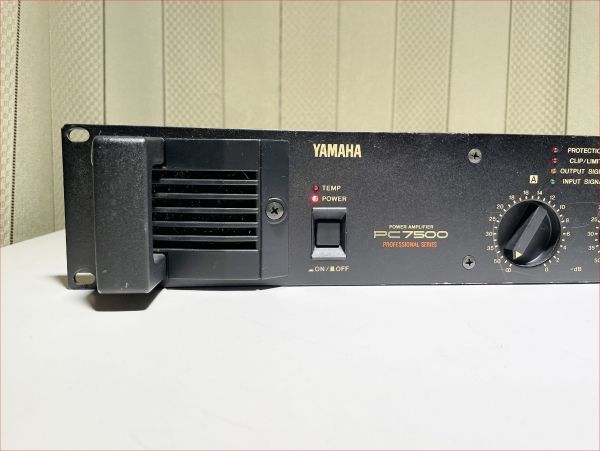 YAMAHA PC7500 パワーアンプ 業務用パワーアンプ 2台 直接 ☆ヤマハ