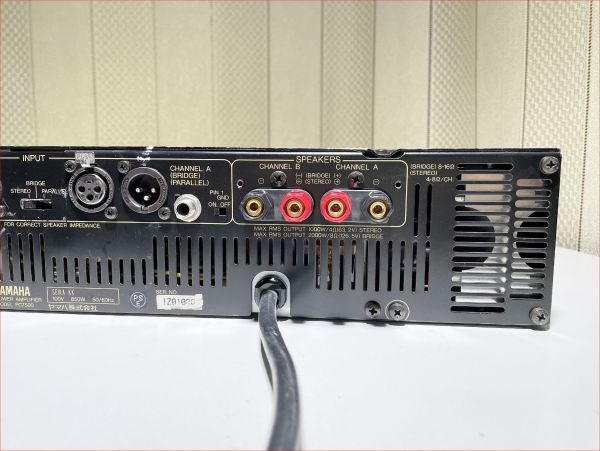 YAMAHA PC7500 パワーアンプ 業務用パワーアンプ 2台 直接 ☆ヤマハ