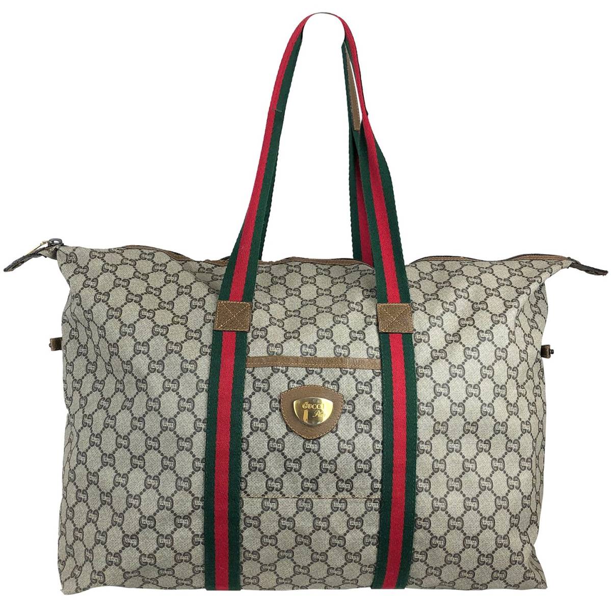 廃盤 GUCCI PLUS グッチ プラス オールド トートバッグ シェリーライン