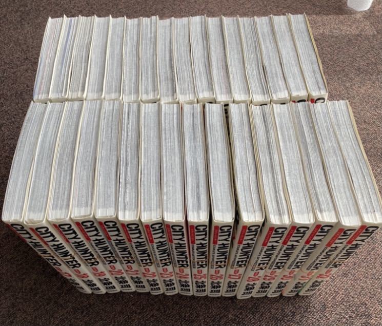 裁断済み　シティーハンター　完全版 全32巻　送料無料 | シティーハンター 完全版 全32巻完結 コミック 全32巻セット