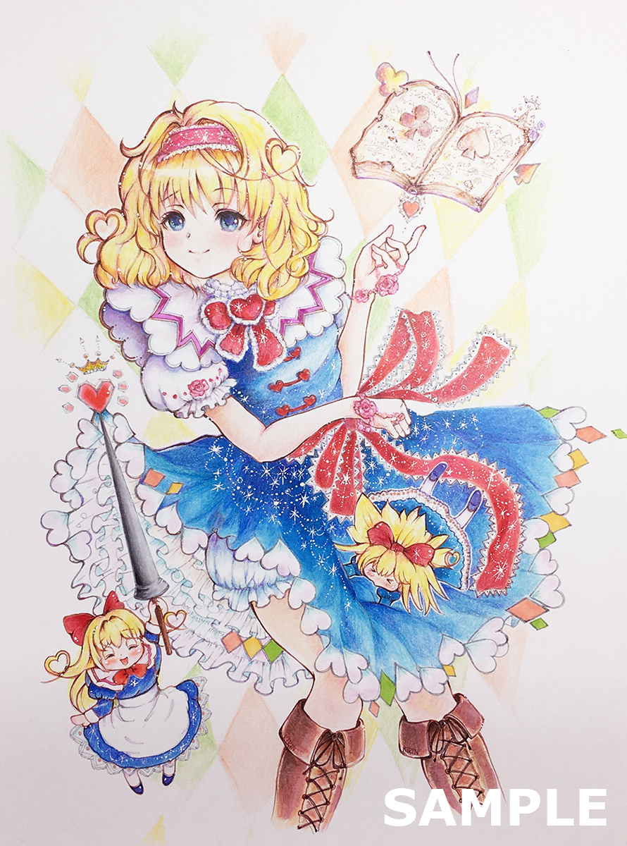 同人手描きイラスト アリス マーガトロイド 東方project 東方妖々夢 カラー 手描きイラスト 売買されたオークション情報 Yahooの商品情報をアーカイブ公開 オークファン Aucfan Com