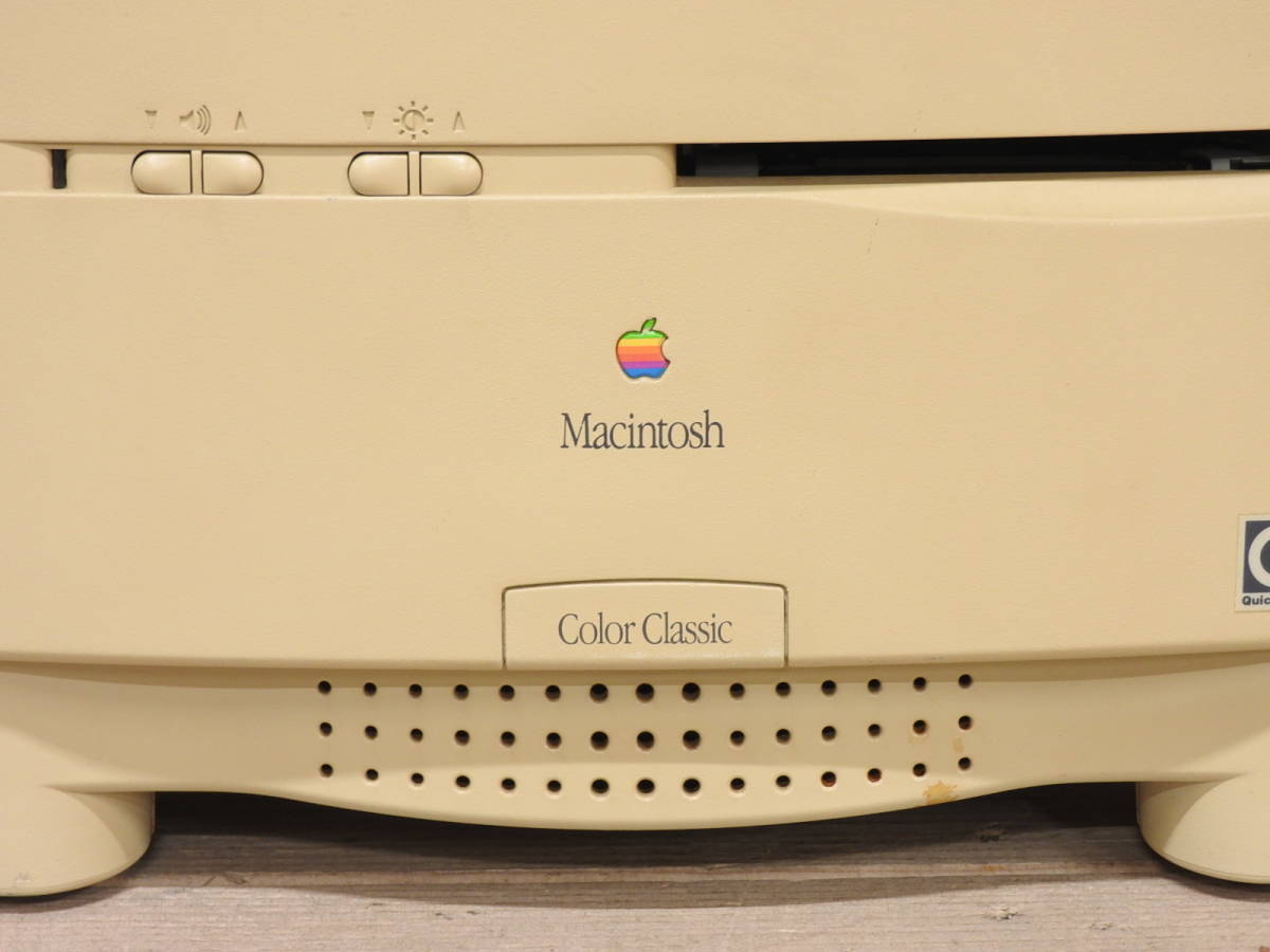 Apple Macintosh Color Classic M1600 本体 キーボード マウス マッキントッシュ カラークラシック カラクラ アップル デスクトップ 売買されたオークション情報 Yahooの商品情報をアーカイブ公開 オークファン Aucfan Com