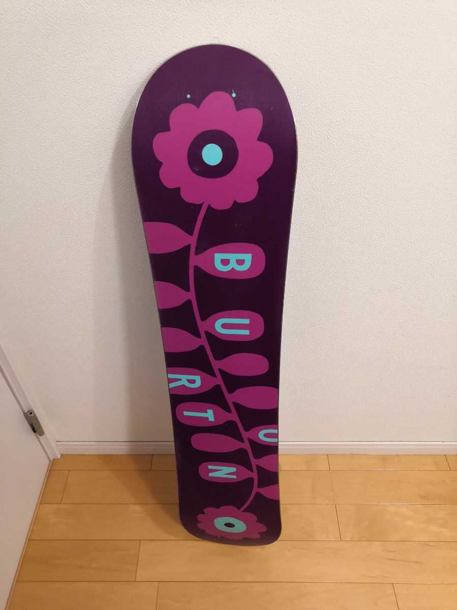 BURTON バートン chicklet 120cm ジュニアスノーボード3点セット