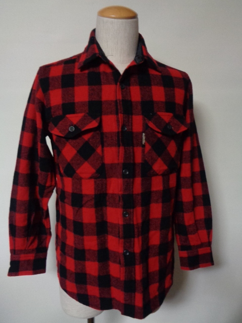 最安値，得価 TARAS BOULBA タラスブルバ 暖か 長袖 ウールブレンド チェック ワーク ネル シャツ Sz.M メンズ アウトドア 日本製 登山 キャンプ(長袖シャツ)｜売買されたオークション情報、yahooの商品情報をア 長袖シャツ