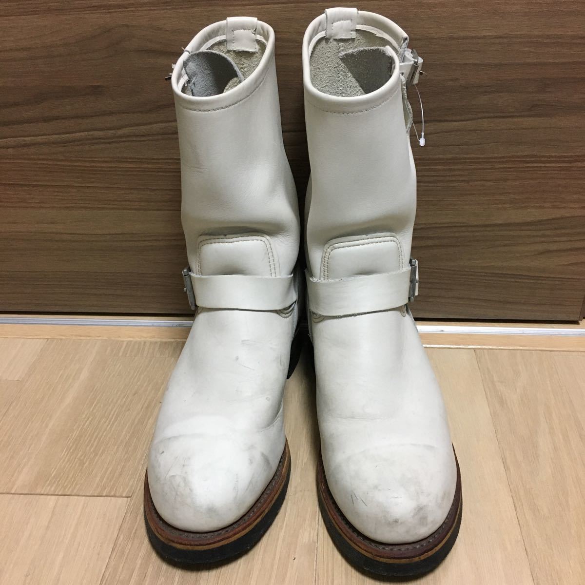 希少】REDWING レッドウィング 8275 エンジニアブーツ ホワイト サイズ 
