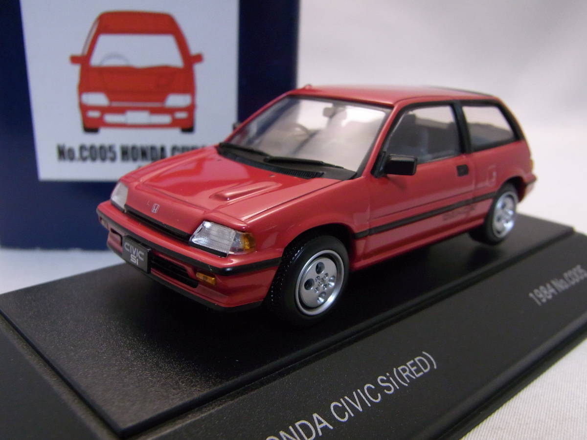 ☆希少!激レア!☆HONDA CIVIC シビック Si レッド 1/43【前期型