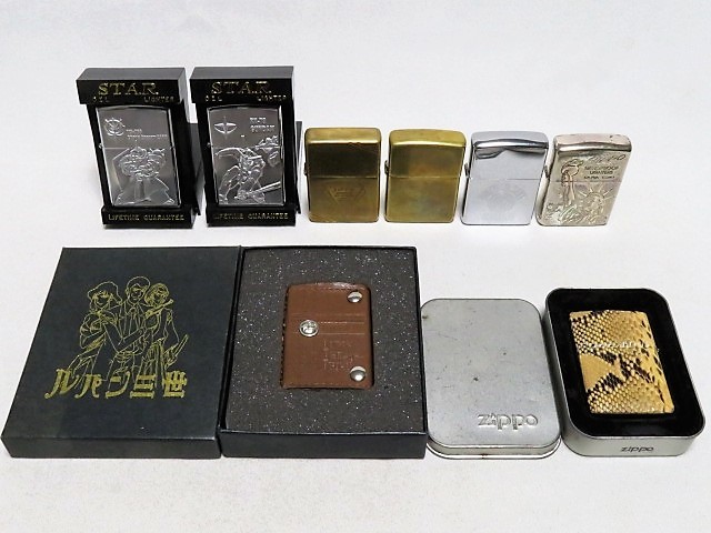  蔵出し/STAR Zippoジッポライターいろいろまとめて8個 ジッポー 蛇革 ガンダム オイルライター アンティーク ヴィンテージ(Zippo)｜売買されたオークション情報、yahooの商品情報をアーカイブ公 Zippo