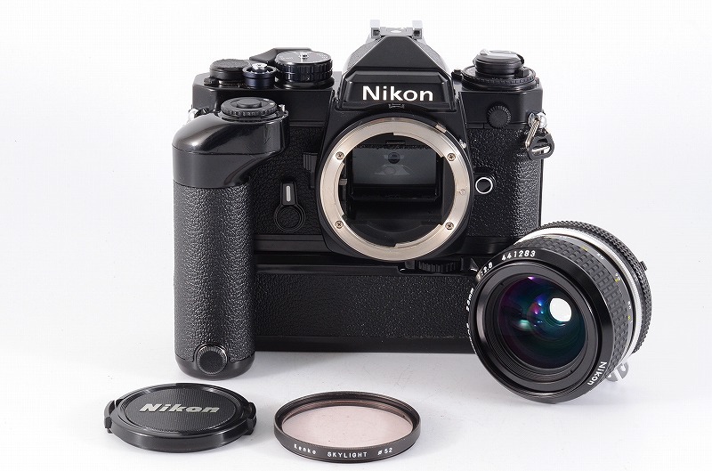 NIKON ニコン FE / Ai NIKKOR 28mm f 2.8 モータードライブ MD-12 #937