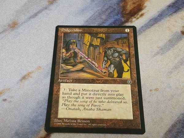 MTG HML Didgeridoo 英語 4枚 公式通販 Didgeridoo HML （英）