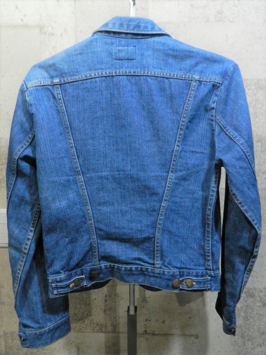 70'S USA製 ラングラー 124MJ デニム ジージャン 38 オアシス リアム