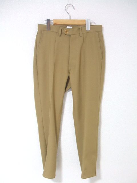 0-1010M▲KAIKO/新品/定価18000円/70606-P/トラウザー/スラックスパンツ/カイコー/ベージュ/SMF80765