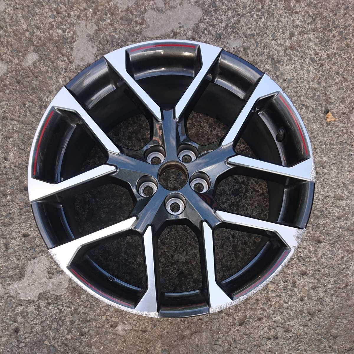 トヨタ プリウス PHV 50系 純正アルミホイール GR 1本 中古 傷あり