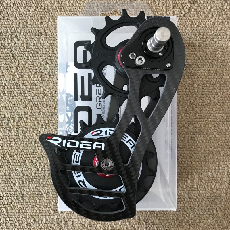  カーボンケージ RIDEA RD2C66C-C-Carbon SHIMANO用シマノ リデアビッグプーリー(リアディレイラー)｜売買されたオークション情報、yahooの商品情報をアーカイブ公開 - オークファン リアディレイラー