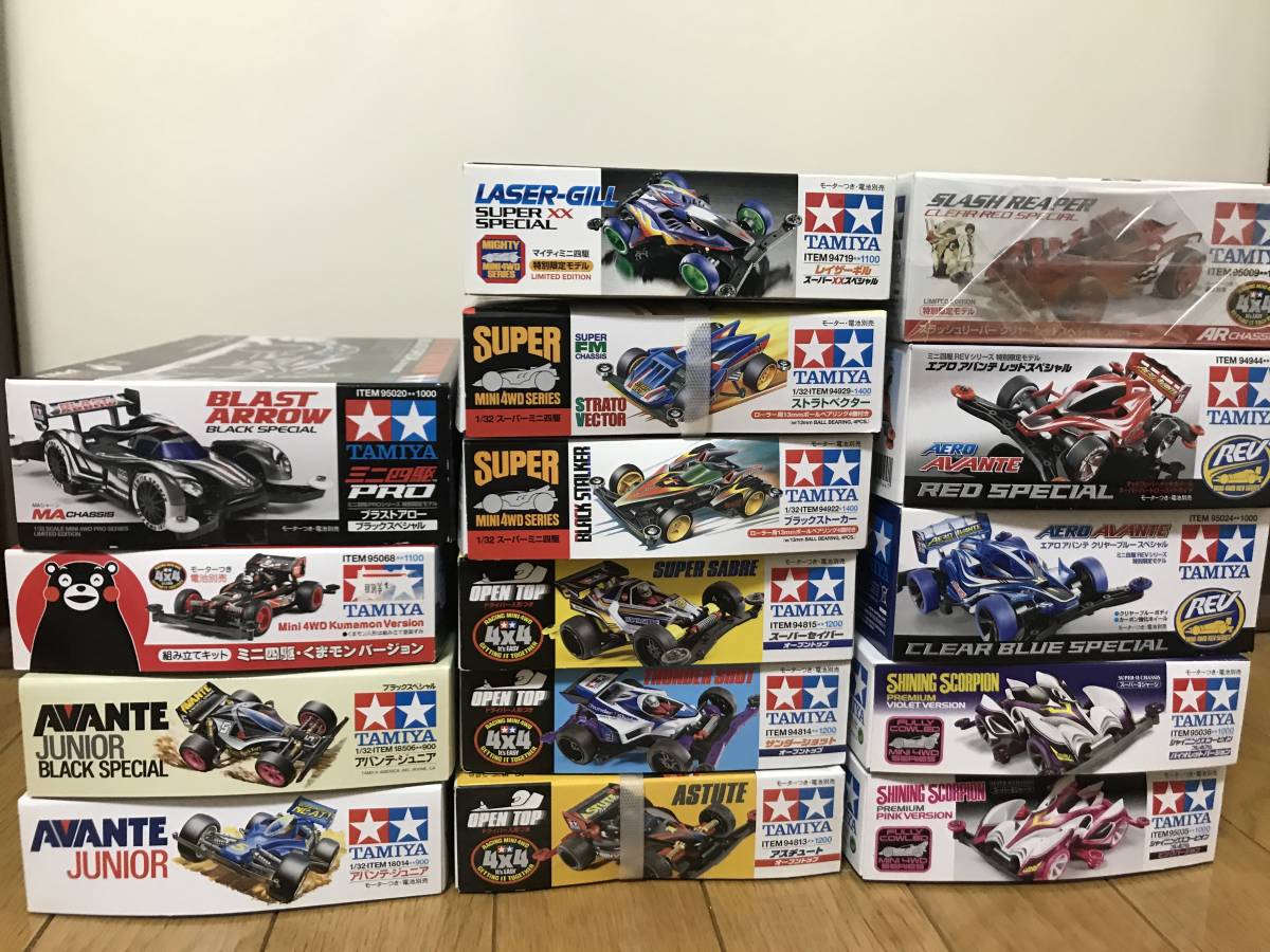 タミヤ　ミニ四駆　キット　セット タミヤ ミニ四駆キット・パーツセット 未組立 【公式通販】