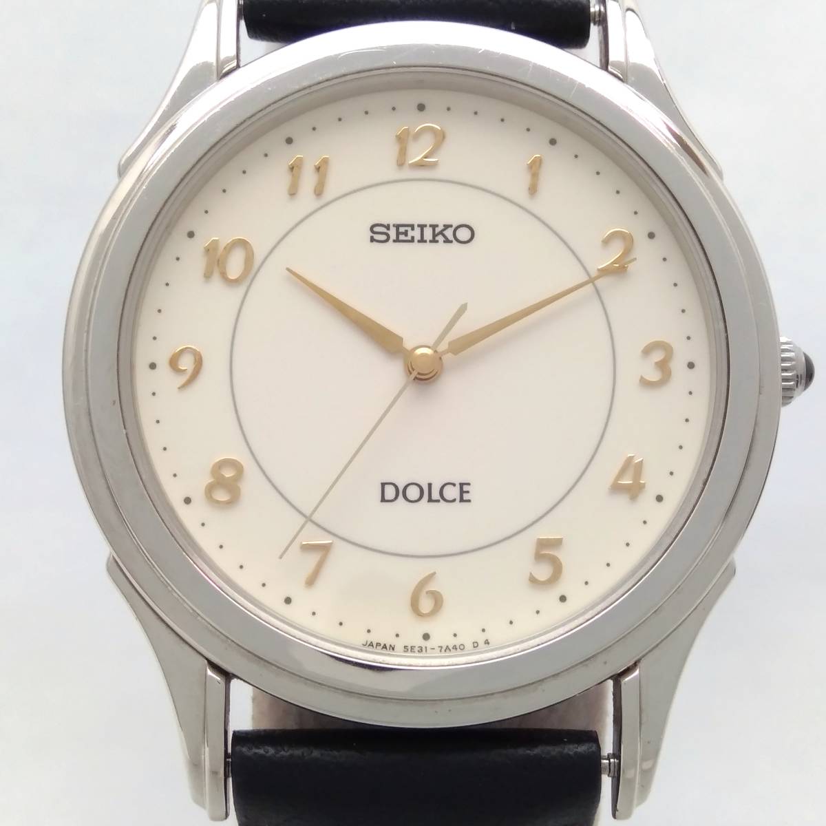 SEIKO セイコー DOLCE ドルチェ 5E31-7A40 クォーツ ボーイズ 腕時計 