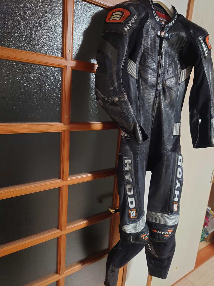 HYOD ヒョウドウ レーシングツナギ 革ツナギ レザースーツ サイズ【LS 