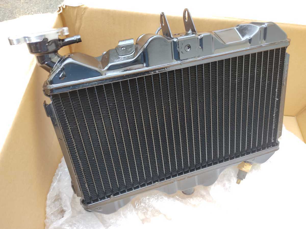 NS400R 水回り修理 motoplazaのブログ 石原ラジエーター工業所 中華製