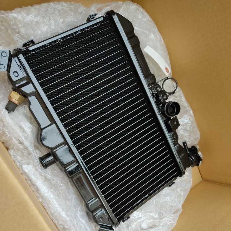 NS400R 水回り修理 motoplazaのブログ 石原ラジエーター工業所 中華製