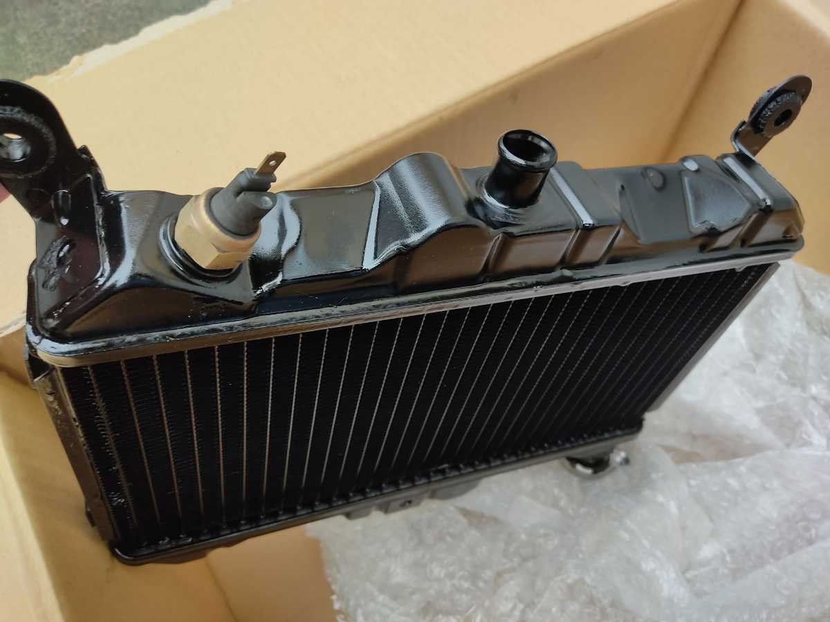 NS400R 水回り修理 motoplazaのブログ 石原ラジエーター工業所 中華製