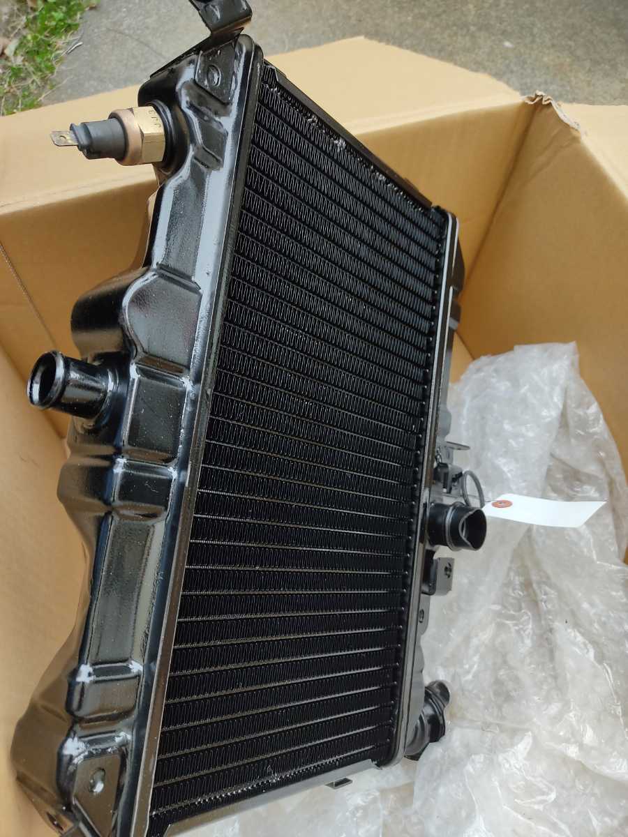 NS400R 水回り修理 motoplazaのブログ 石原ラジエーター工業所 中華製