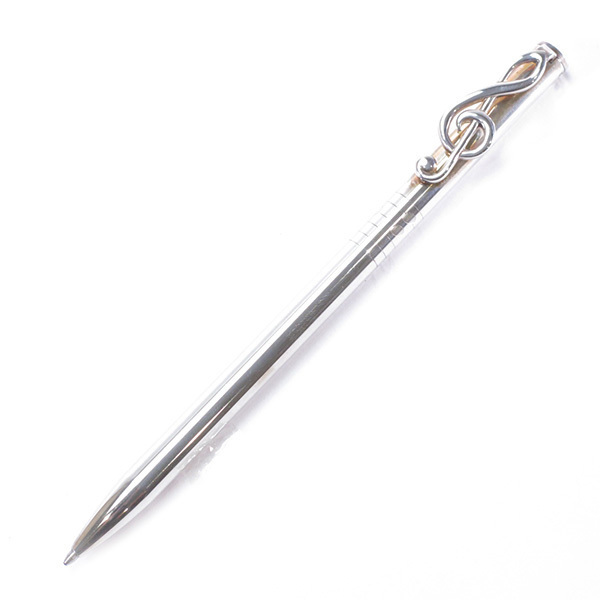 1円 筆記OK 良品 ティファニー Tiffany & Co ボールペン SV925 ト音