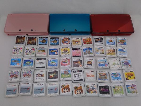ジャンク 【3DS初期化済み】3DS DS 本体 ソフト まとめ売り SDガンダム