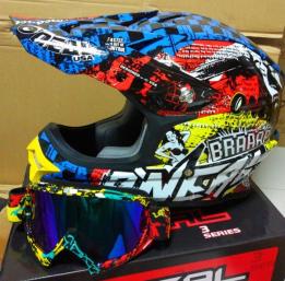 Oneal オニール オフロードヘルメット 3 SERIES FUEL Helmet 2017モデル ゴーグルおまけ レア品 M-2XL イメージ(XLサイズ)｜売買されたオークション情報、yahooの商品情報をアーカイブ公開 - オークファ フルフェイス（オフロード用）