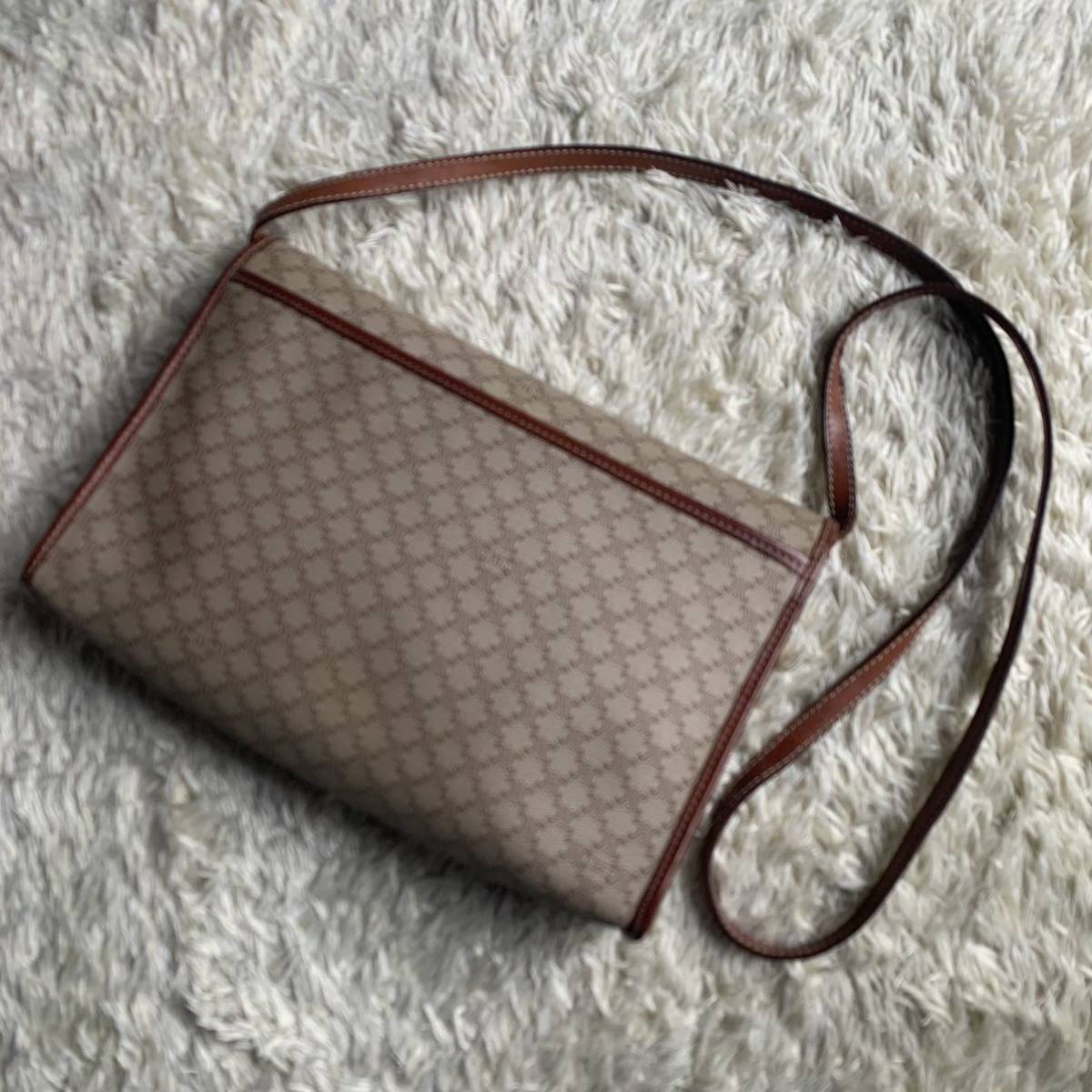 1円スタート CELINE セリーヌ マカダム ブラゾン ヴィンテージ 