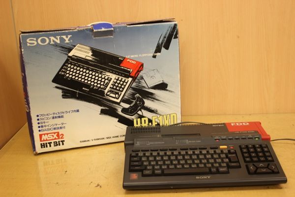 MSX2 SONY 旧型PC HB-F1XD HIT BIT Computer HB-F1 HITBIT - ソニー