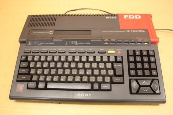 MSX2 SONY 旧型PC HB-F1XD HIT BIT Computer HB-F1 HITBIT - ソニー