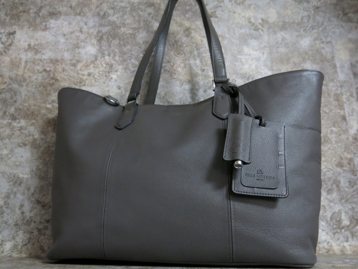 □美品□PELLE MORBIDA ペッレ モルビダ□メンズ□レザー 本革□トート 