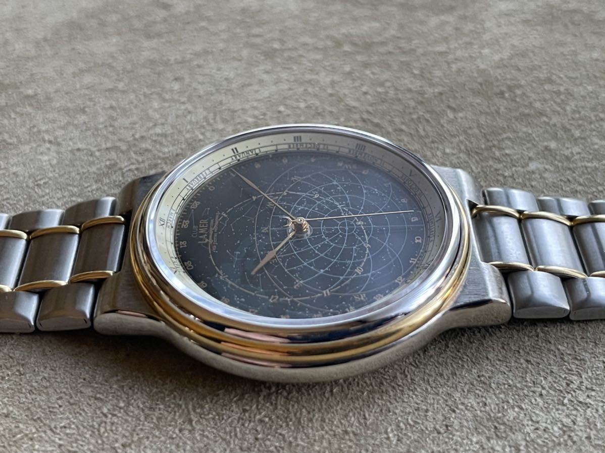 超希少 シチズン クラブ ラメール CLUB LA MER コスモサイン 月の時計