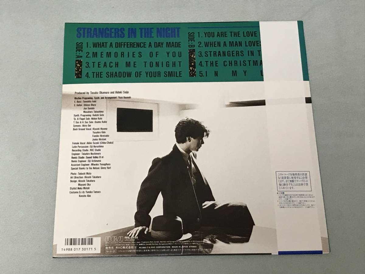 THE IN STRANGERS 西城秀樹 NIGHT CD | ⁄ in the Night Strangers In
