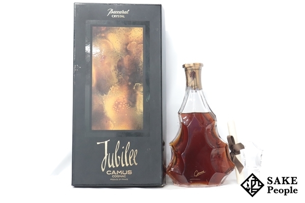 ◇注目! カミュ ジュビリー バカラ 700ml 40% 箱 冊子 替え栓 コニャック