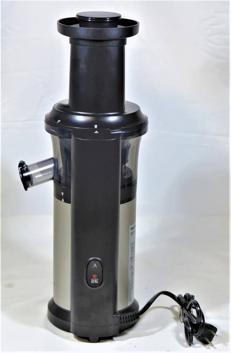 Panasonic vitamin server slow juicer Silver MJ-L500-S 動作品